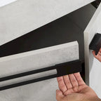 24 Inch/30 Inch /36 Inch Bathroom Vanity W/Sink Freestanding/Wall Mounted Vanity Ceramic Sink Set With Adjustable Shelf