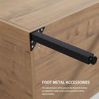 24 Inch/30 Inch /36 Inch Bathroom Vanity W/Sink Freestanding/Wall Mounted Vanity Ceramic Sink Set With Adjustable Shelf