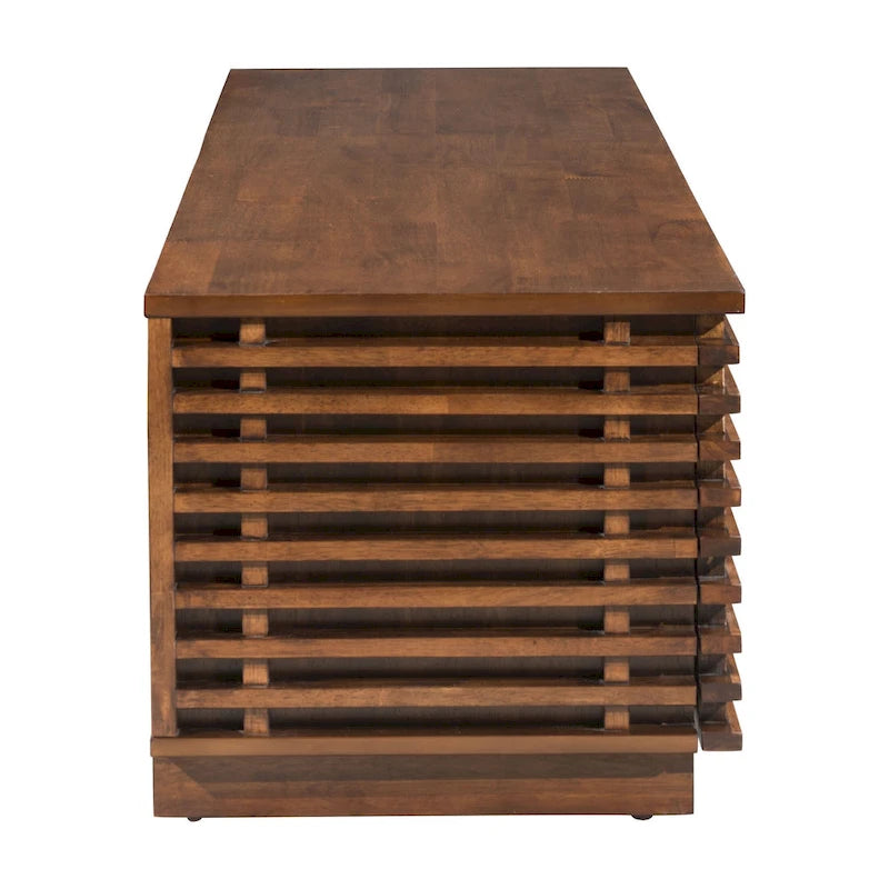 Linea Wide Entertainment Stand Walnut