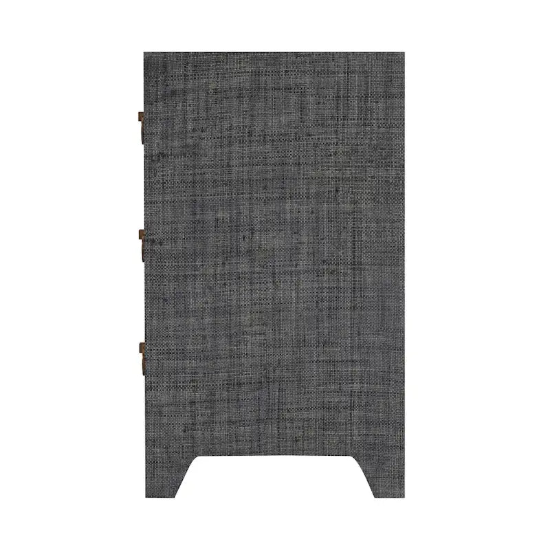 Bar Harbor Raffia 3 Drawer Chest