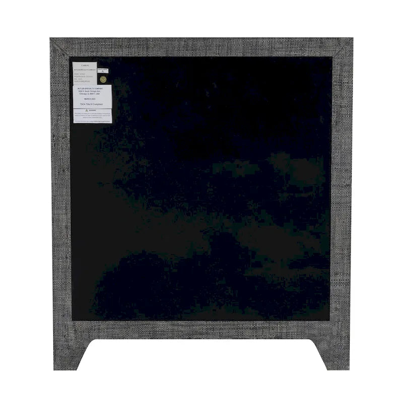 Bar Harbor Raffia 3 Drawer Chest