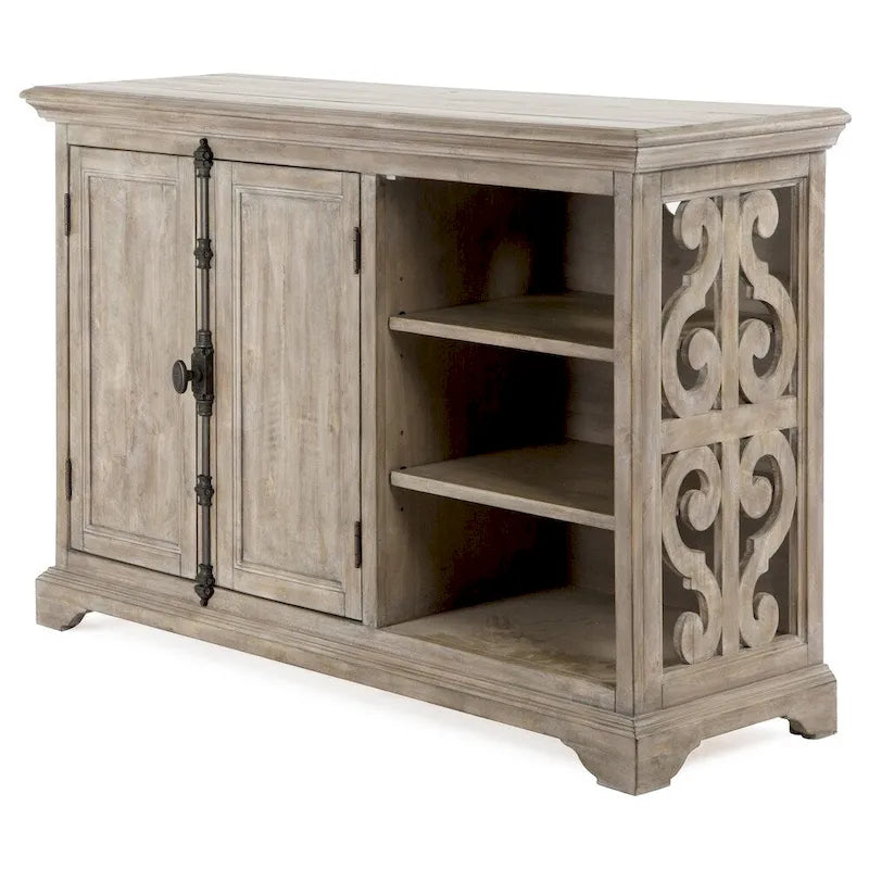 Tinley Park Traditional Dove Tail Grey Printer Stand