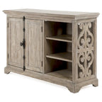 Tinley Park Traditional Dove Tail Grey Printer Stand