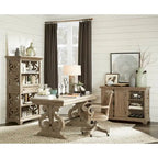 Tinley Park Traditional Dove Tail Grey Printer Stand