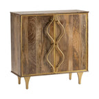 Wentworth 2 Door Mango Wood Cabinet - 40 x 16 x 40