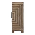Uttermost Layton Two-tone Geometric Console Cabinet