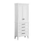 Avanity Madison 24-inch Linen Tower in White - 24W x