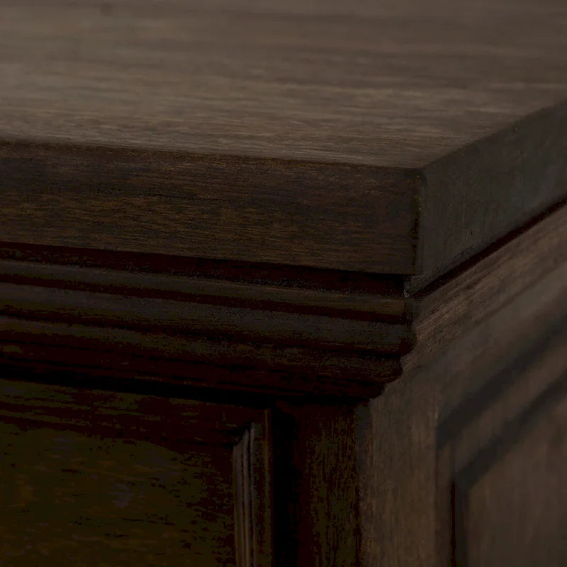 Solid Reclaimed Barn Wood & Wrought Iron Hardware Buffet & Sideboard 39 Width - N/A