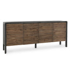 Classic Home Elodie 4-Door Sideboard - 79Wx17Dx34H