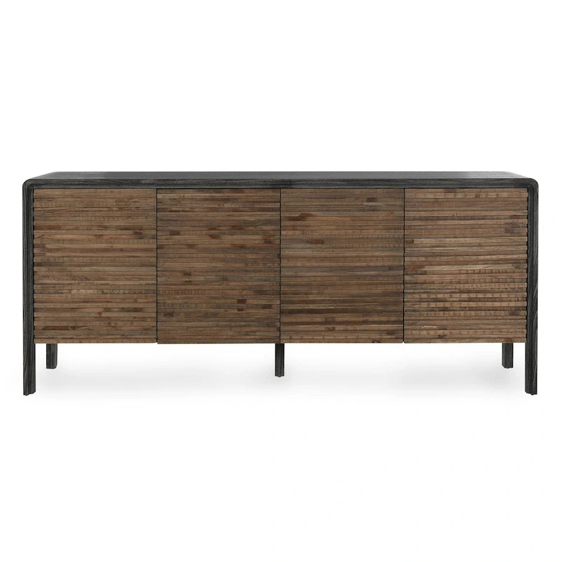 Classic Home Elodie 4-Door Sideboard - 79Wx17Dx34H
