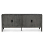 Classic Home Elodie 4-Door Sideboard - 79Wx17Dx34H