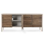 Classic Home Elodie 4-Door Sideboard - 79Wx17Dx34H