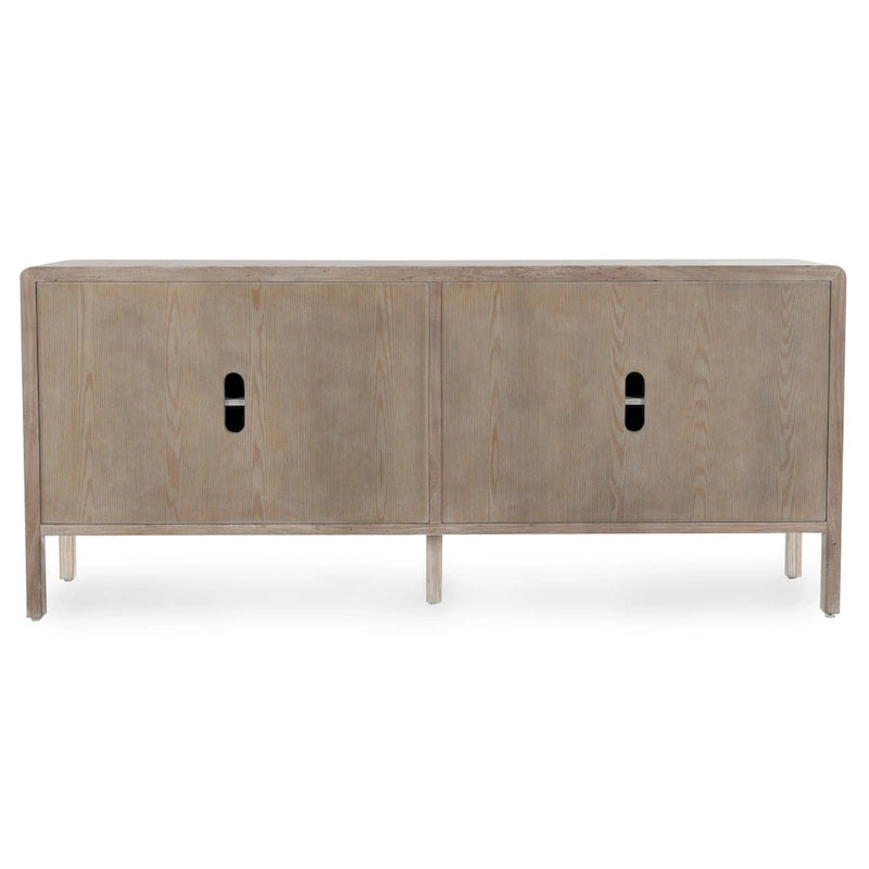 Classic Home Elodie 4-Door Sideboard - 79Wx17Dx34H