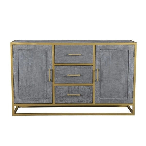 Photo of Raven Mango Wood Sideboard Buffet Cabinet
