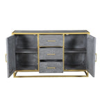Raven Mango Wood Sideboard Buffet Cabinet