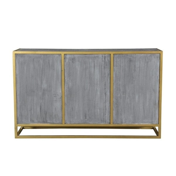 Raven Mango Wood Sideboard Buffet Cabinet