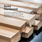 Cruz Transitional Grey Solid Wood Dining Server with Doors