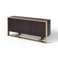 Photo of Modern Fauna Wenge and Brass Buffet