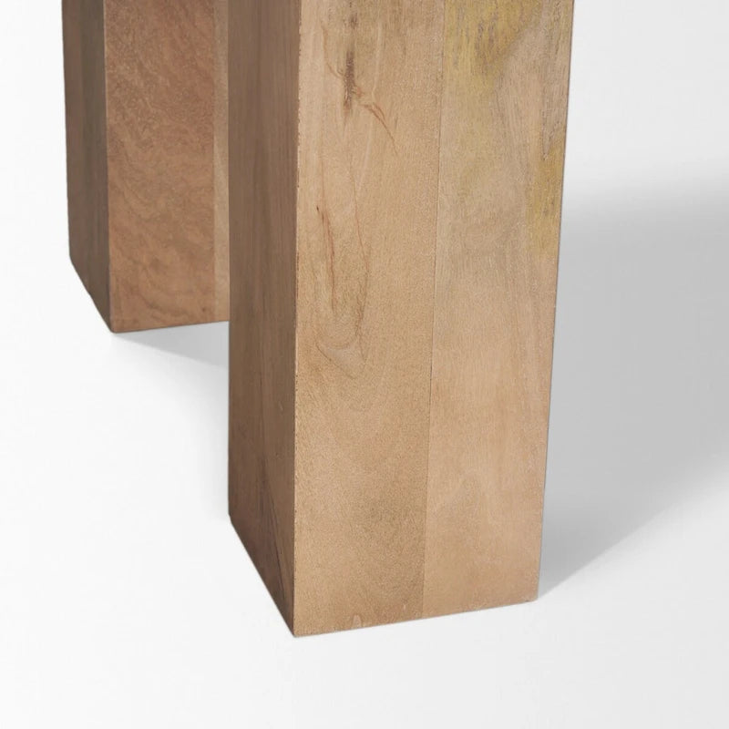 Beth Light Brown Wood w/ 3 Doors Sideboard - 74.5L x 20.0W x 33.0H