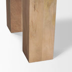 Beth Light Brown Wood w/ 3 Doors Sideboard - 74.5L x 20.0W x 33.0H