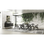 Finley Mid-Century Black & Gold Buffet