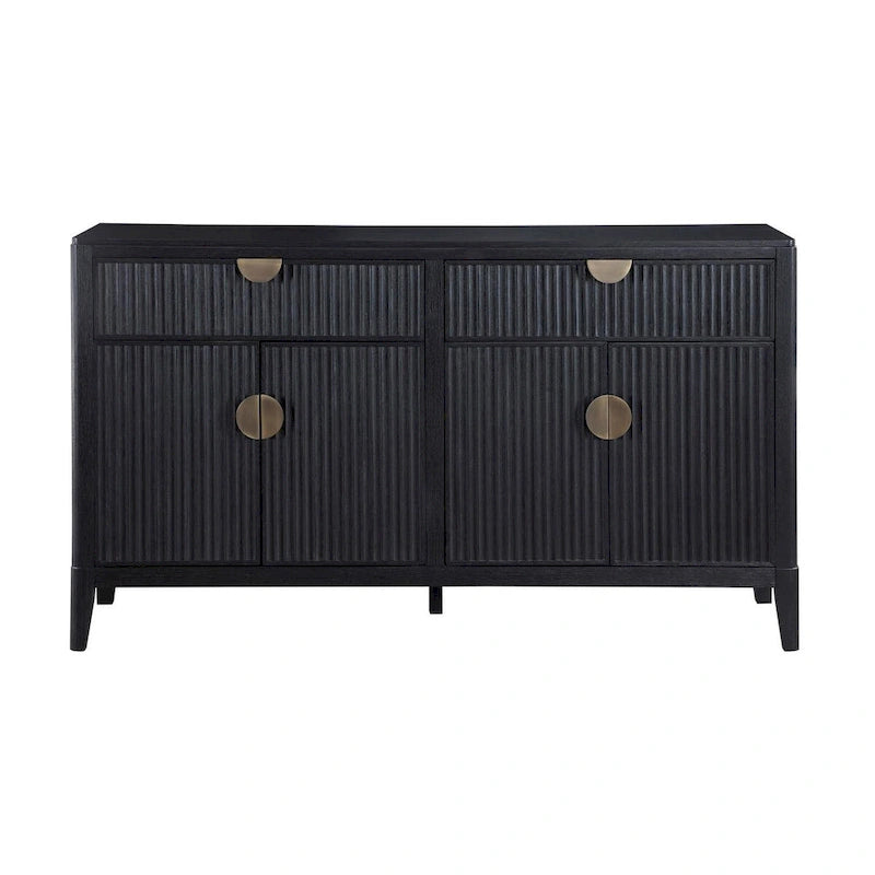 Mason Black 2-drawer Sideboard