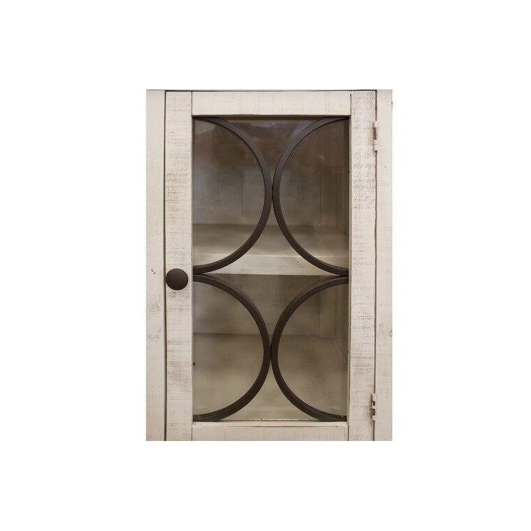 Vineyard Mod Circle Sideboard - Ivory - 72