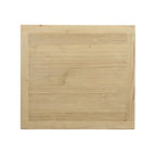 Nightstand with three drawers weathered natural 24x18x26H